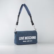 Снимка на LOVE MOSCHINO ДАМСКА ЧАНТА ЗА РАМО DENIM SIGNATURE LOVE 2