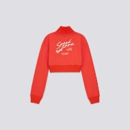 Снимка на GAS ДАМСКИ СУИТШЪРТ JILDY CROP ZIP 1393 POPPY RED 5