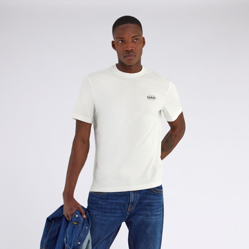 Снимка на GAS МЪЖКА БЛУЗА DHARIS M/C MARK HER 1029 SNOW WHITE