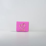 Picture of LOVE MOSCHINO WOMEN'S BIFOLD WALLET HEART TURNLOCK IN FUCHSIA 1