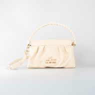Picture of LOVE MOSCHINO WOMEN'S SHOULDER BAG TRINITY BRAID IN BEIGE 1
