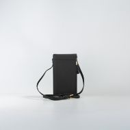 Picture of LOVE MOSCHINO WOMEN'S PHONE HOLDER WITH GOLD-TONE LOGO IN BLACK 3