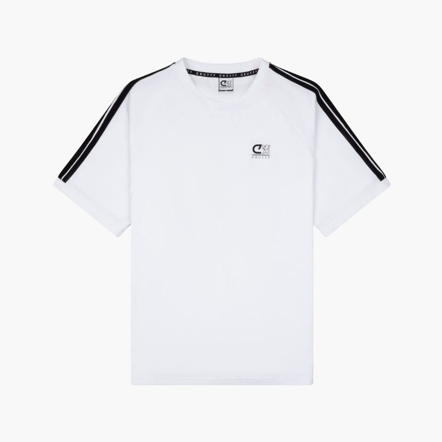 Picture of CRUYFF SPORTS MEN'S ONYX TEE IN WHITE