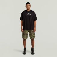 Picture of G-STAR MEN'S ROVIC ZIP RELAXED 1\2 SHORTS IN FOUR LEAF CLOVER CLOUD CAMO 4