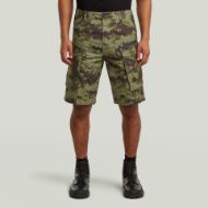 Picture of G-STAR MEN'S ROVIC ZIP RELAXED 1\2 SHORTS IN FOUR LEAF CLOVER CLOUD CAMO 1