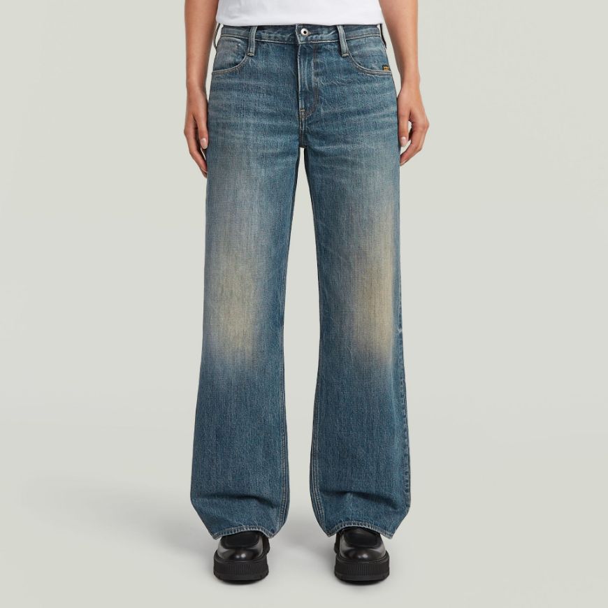 Picture of G-STAR WOMEN'S JUDEE LOOSE JEANS IN ANTIQUE BLUESCHIST