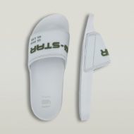 Picture of G-STAR MEN'S CART V TPU SLIDES LT GREY/OLIVE 4