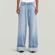 Picture of G-STAR WOMEN'S ROXX WIDE JEANS IN SUN FADED CLOUDBURST 1
