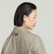 Picture of G-STAR WOMEN'S FIELD JACKET IN ELEPHANT SKIN GD 4