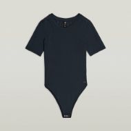 Picture of G-STAR WOMEN'S 2ND SKIN BODYSUIT TOP IN SALUTE 6