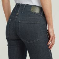 Picture of G-STAR WOMEN'S DARTT 3D ZIP SLIM JEANS IN STAY RAW DENIM 3