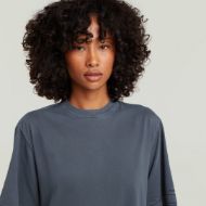 Снимка на G-STAR ДАМСКА РОКЛЯ WOVEN MIX WASHED JERSEY DRESS В SALUTE GD 3