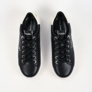 Picture of KARL LAGERFELD WOMEN'S KAPRI BOUCLE SIGNIA LO IN BLACK 3