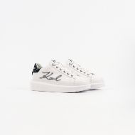 Picture of KARL LAGERFELD WOMEN'S KAPRI BOUCLE SIGNIA LO IN WHITE 4