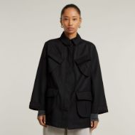 Снимка на G-STAR ДАМСКО ЯКЕ CHISEL A-LINE FIELD JACKET DK BLACK 1