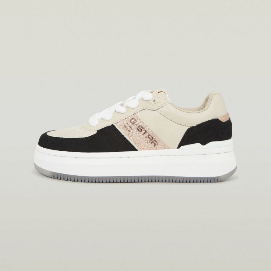 Picture of G-STAR WOMEN'S EVE MET SAND/BLACK
