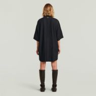 Picture of G-STAR WOMEN'S SHIRT DRESS IN DK BLACK GD 2