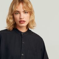 Picture of G-STAR WOMEN'S SHIRT DRESS IN DK BLACK GD 3