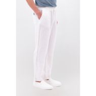 Picture of DIRTY LAUNDRY MEN'S LINEN PANTS IN WHITE 2