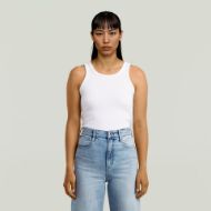 Снимка на G-STAR ДАМСКИ ТОП RIBBED TANKTOP WHITE 1