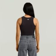 Снимка на G-STAR ДАМСКИ ТОП RIBBED TANKTOP DK BLACK 2