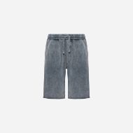 Picture of DIRTY LAUNDRY MEN'S SWEATBERMUDA WITH EMBROIDERY IN VINTAGE GREY 1