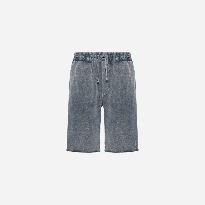 Picture of DIRTY LAUNDRY MEN'S SWEATBERMUDA WITH EMBROIDERY IN VINTAGE GREY