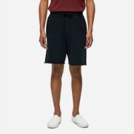 Picture of DIRTY LAUNDRY MEN'S RAW EDGES SWEATBERMUDA IN BLACK 1