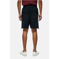 Picture of DIRTY LAUNDRY MEN'S RAW EDGES SWEATBERMUDA IN BLACK 3