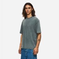 Picture of DIRTY LAUNDRY MEN'S OVERSIZED T-SHIRT WITH STITCHES IN VINTAGE GREY 2