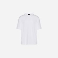 Picture of DIRTY LAUNDRY MEN'S OVERSIZED T-SHIRT WITH STITCHES IN WHITE 4