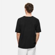 Picture of DIRTY LAUNDRY MEN'S THE RAGLAN SLUB T-SHIRT IN BLACK 3