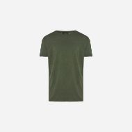 Picture of DIRTY LAUNDRY MEN'S THE ROUNDNECK DETAILED T-SHIRT IN KHAKI 4