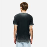 Picture of DIRTY LAUNDRY MEN'S THE ROUNDNECK DETAILED T-SHIRT IN SHADOW BLACK 3