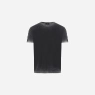 Picture of DIRTY LAUNDRY MEN'S THE ROUNDNECK DETAILED T-SHIRT IN SHADOW BLACK 4