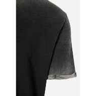 Picture of DIRTY LAUNDRY MEN'S THE ROUNDNECK DETAILED T-SHIRT IN SHADOW BLACK 6