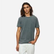 Picture of DIRTY LAUNDRY MEN'S THE ROUNDNECK DETAILED T-SHIRT IN VINTAGE GREY 1