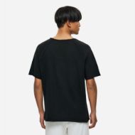 Picture of DIRTY LAUNDRY MEN'S RAGLAN T-SHIRT WITH RAW EDGES IN BLACK 3
