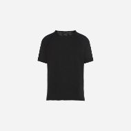 Picture of DIRTY LAUNDRY MEN'S RAGLAN T-SHIRT WITH RAW EDGES IN BLACK 4