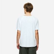Picture of DIRTY LAUNDRY MEN'S RAGLAN T-SHIRT WITH RAW EDGES IN WHITE 3