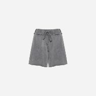 Picture of DIRTY LAUNDRY WOMEN'S RAW CUT SWEATBERMUDA IN VINTAGE GREY 1