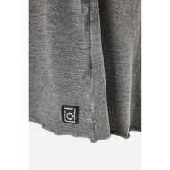Picture of DIRTY LAUNDRY WOMEN'S RAW CUT SWEATBERMUDA IN VINTAGE GREY 3