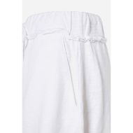 Picture of DIRTY LAUNDRY WOMEN'S RAW CUT SWEATBERMUDA IN WHITE 3