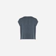 Picture of DIRTY LAUNDRY WOMEN'S BOXY T-SHIRT WITH SLEEVE DETAIL IN VINTAGE GREY 2