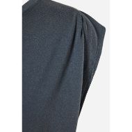 Picture of DIRTY LAUNDRY WOMEN'S BOXY T-SHIRT WITH SLEEVE DETAIL IN VINTAGE GREY 3
