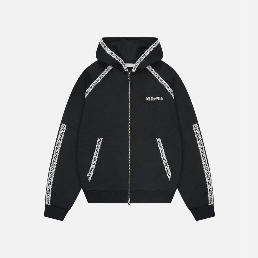 Picture of OTP MEN'S ADORMENT ZIP HOOD IN BLACK