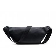 Picture of REPLAY MEN'S HAMMERED SOLID-COLOUR WAIST BAG IN BLACK 2