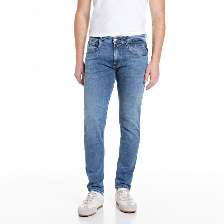 Снимка на REPLAY МЪЖКИ ДЕНИМ ANBASS SLIM FIT 10 OZ DARK INDIGO POWER STRETCH В СИН