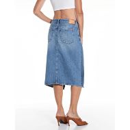 Picture of REPLAY WOMEN'S MIDI DENIM SKIRT IN MEDIUM BLUE 3