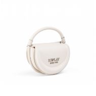 Picture of REPLAY WOMEN'S BAG WITH STRAP AND HANDLE IN OFF WHITE 2